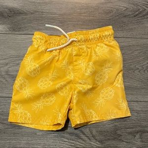 18M Cat and Jack Pineapple Boys swim shorts